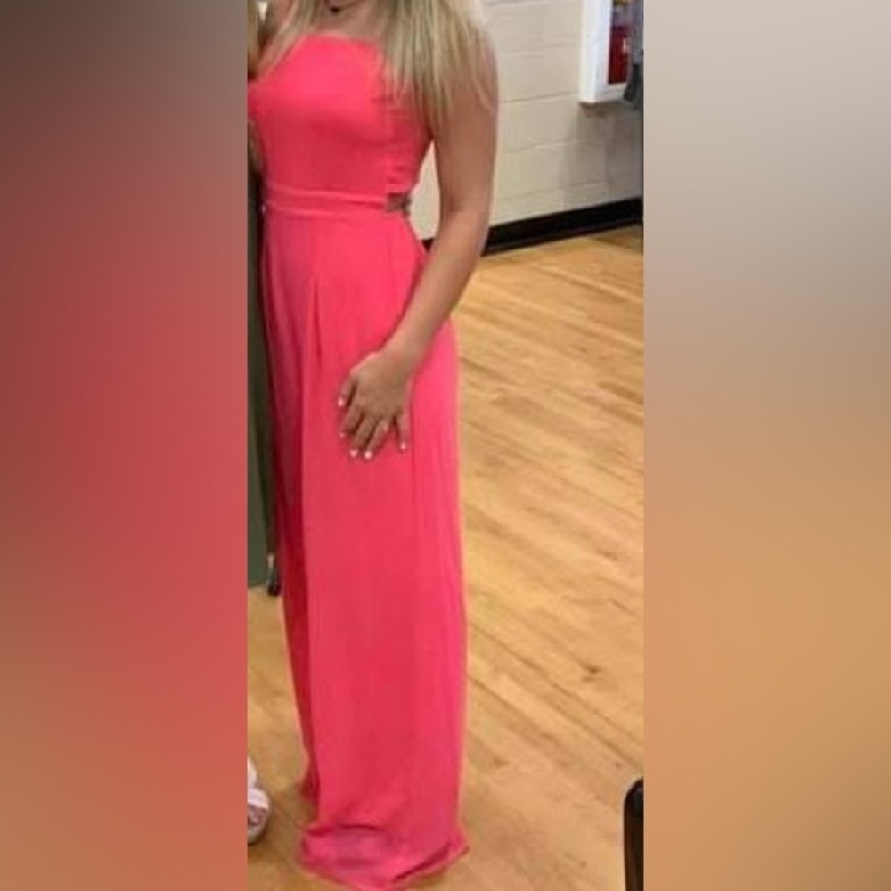 Pink jumpsuit